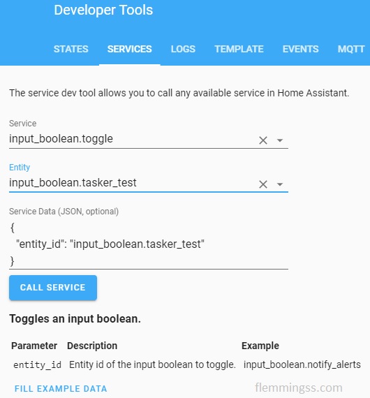to use Tasker with Home-Assistant Flemming's Blog
