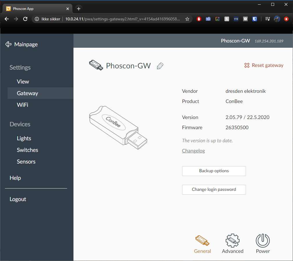 Mise a jour firmware conbee 2 - windows - Passerelle domotique - Communauté  Jeedom