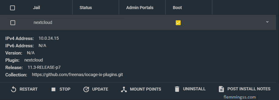 freenas plugins not loading